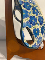 Load image into Gallery viewer, Double Handle 10” Bowl Blue Harmony
