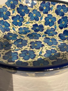 Double Handle 10” Bowl Blue Harmony