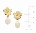 Load image into Gallery viewer, Poppy Pearl Drop Earrings
