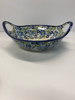 Load image into Gallery viewer, Serving Bowl with Handles Morning Glory
