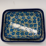 Load image into Gallery viewer, Rectangular Baker Blue Harmony Small
