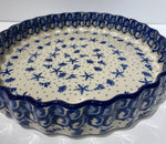 Load image into Gallery viewer, Fluted Quiche / Pie Dish Seashore
