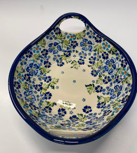 Serving Bowl with Handles Morning Glory